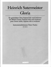 Sutermeister: Gloria (liturgisch). Für Orchester. Instrumentalstimmen - Noten