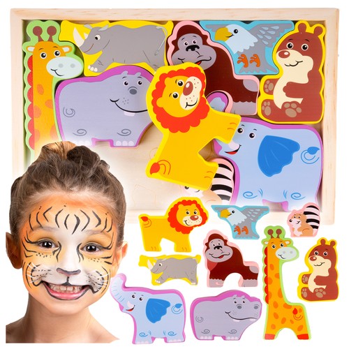 Malplay puzzle zootiere - malplay, aus