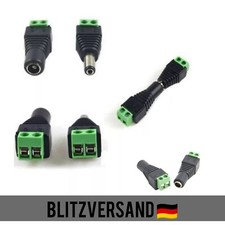 DC Steckverbinder Hohlbuchse Hohlstecker 5,5x2,1mm Adapter Netzteil Kupplung