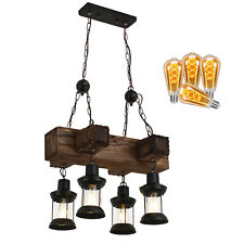 Retro 4-Lampe Rustikale