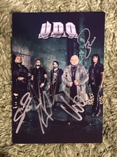 Autogrammkarte U.D.O