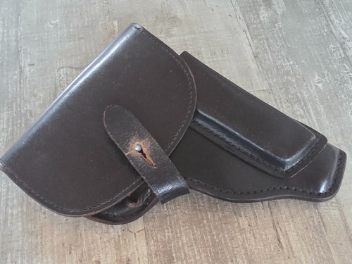 Pistolentasche leder - -,