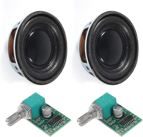 2pcs 4ohm 3w loudspeaker - 1.5",