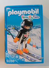 Playmobil Sammlung Family Fun Set 9288 Skifahrer Rennen Alpin Wintersport