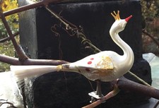 Antiker Vogel Zum Anklemmen  Christbaumschmuck Weihnachtsschmuck 120