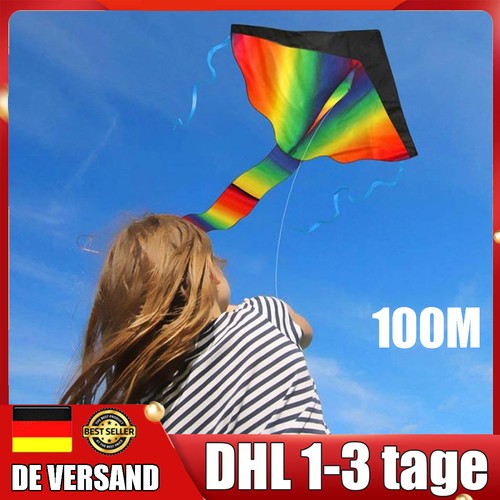 Rainbow kite 100m - kite,