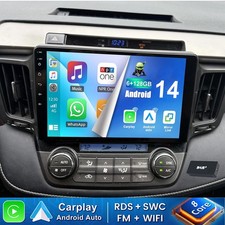 DAB 6+128G 8 Core Android 14 Autoradio Für Toyota RAV4 2013-2018 Carplay Navi BT