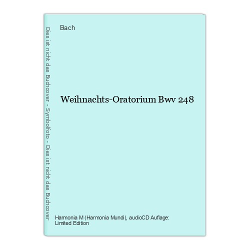 Weihnachts oratorium bwv 248 - bwv,