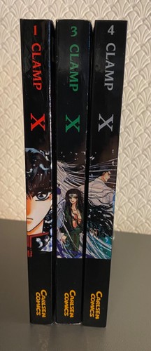 Clamp manga bänder 3 4 - manga,
