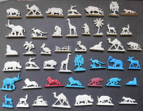 Zoo serie margarine figuren - zoo-serie,
