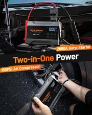 WOLFBOX 2000A Starthilfegerät