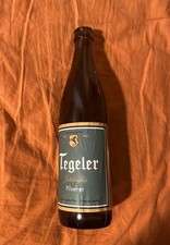 BIERFLASCHE: Bruchglas-Flasche