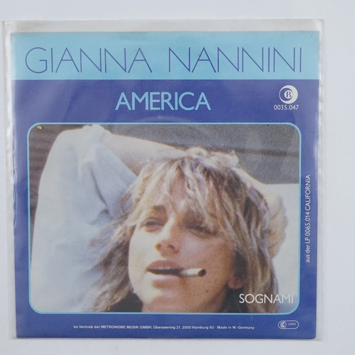 Gianna nannini america 7 - nannini, 7"