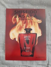 Werbepapier Parfum. Parfüm Ad