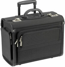 Dermata Pilotenkoffer Businesstrolley 48 cm schwarz Akten Trolley bei Bowatex