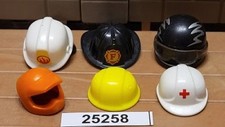 PLAYMOBIL Helme Schutz Rotes Kreuz Polizei THW Feuerwehr Rettung