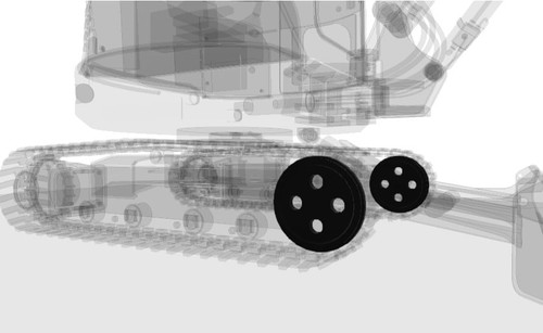 Umlenkspannrad für john deere - für,