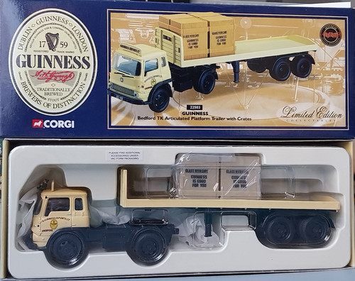 Corgi guinness bedford - 1:50, "guinness"