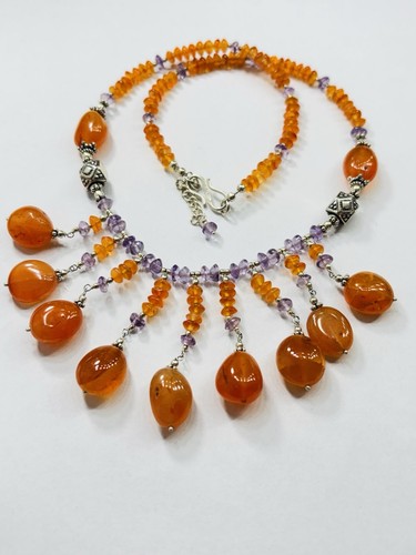 Karneol amethyst und silber - karneol,,