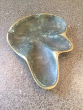 Aschenbecher Schale Bronze