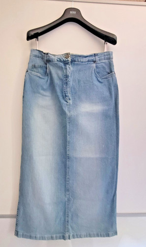 Damen jeansrock blau - damen,