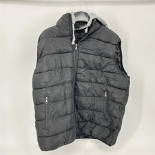 Ommda Steppweste Herren mit Kapuze Leichte Ärmellos Weste Outdoor mit Reißversch