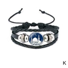 Damen Herren Surferarmband Moschee Allah Arabisch Islam Geschenk Bracelet القرآ