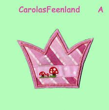 Krone 1 Aufnäher zum