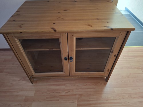 Holzkommode eich mit - eich,