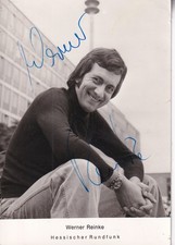 Autogramm - Werner Reinke