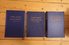 Das Kapital von Karl Marx in 3 Bänden (1981-1982) Dietz Verlag Berlin