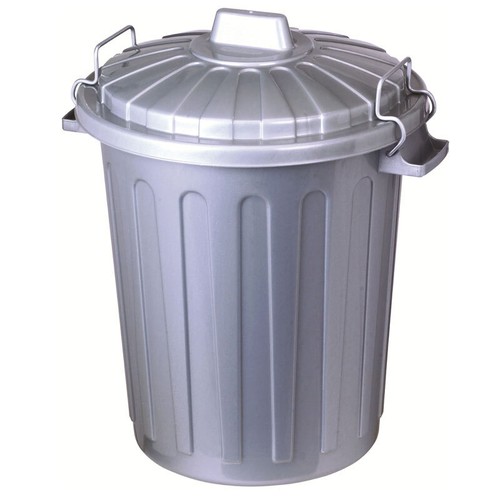 Tonne grau silber - silber, curver