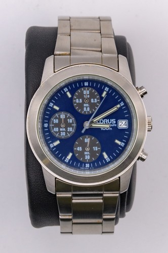 Lorus chronograph 100m - chronograph,
