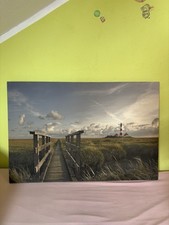 120x60cm Leinwandbild Ostsee Meer Strand Wunderschön Natur