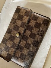 Louis Vuitton Damier Canvas Vintage Wallet Geldbörse Portmonaie Portmonee