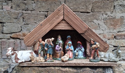 Alte weihnachtskrippe 12 - ***alte,