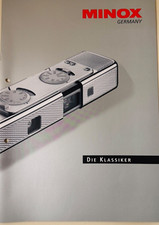 #A0598 -Minox Germany ,die  Klassiker, 16 Seiten