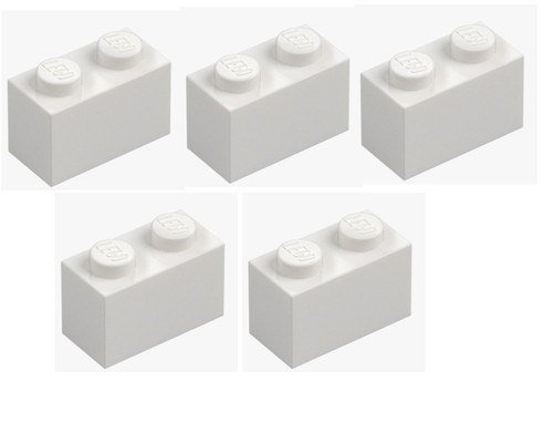 Lego stein 1x2 weiß - stein,