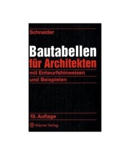 Bautabellen für Architekten