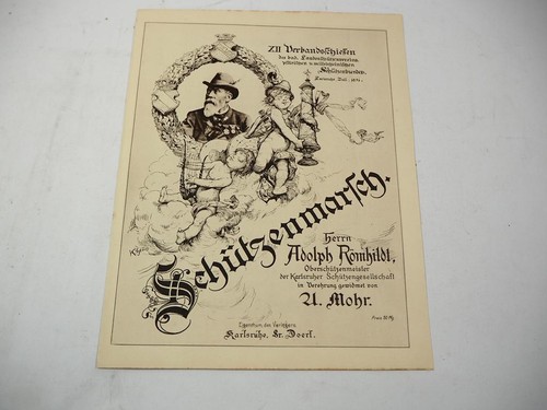 Original notenblatt - original,