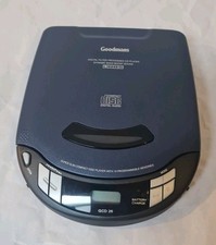 Discman Goodmans GCD26 Tragbarer  CD-Player Blau