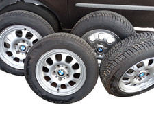 BMW E46 Allwetter Kompletträder 4x Bridgestone Weather Control A005 EV 195/65 15