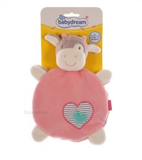 Babydream Schmusetuch Kuh rosa