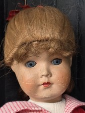 DDR Sonneberg Vintage Puppe 500/ 3 Pappmache 