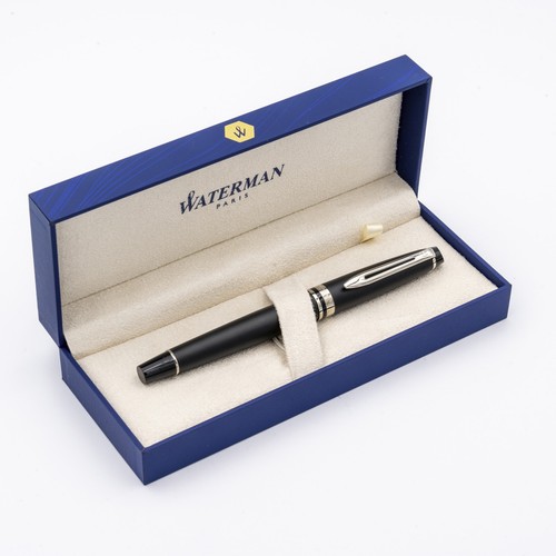 Waterman expert schwarz matt - schwarz,