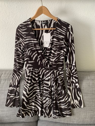 Kurzes kleid zara m mit - gr.,