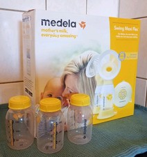 Medela Swing Maxi Flex Elektrische Doppel-Milchpumpe plus Flaschenset von Medela