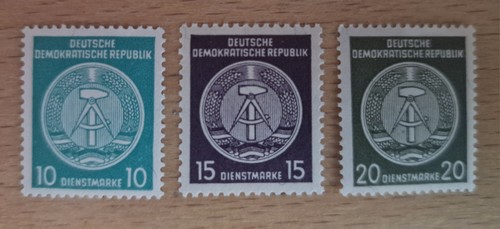 Ddr schönes lot dienstmarken - ddr,