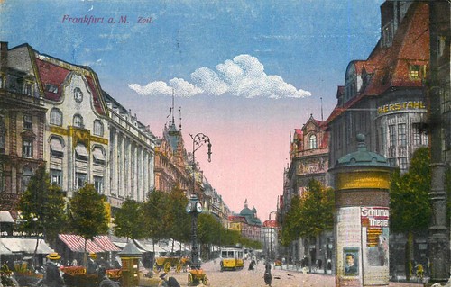 Alte ansichtskarte frankfurt - alte,