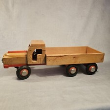 Gecevo Lastwagen Holz Laster LKW Auto DDR Spielzeug Georg Christoph Vogel